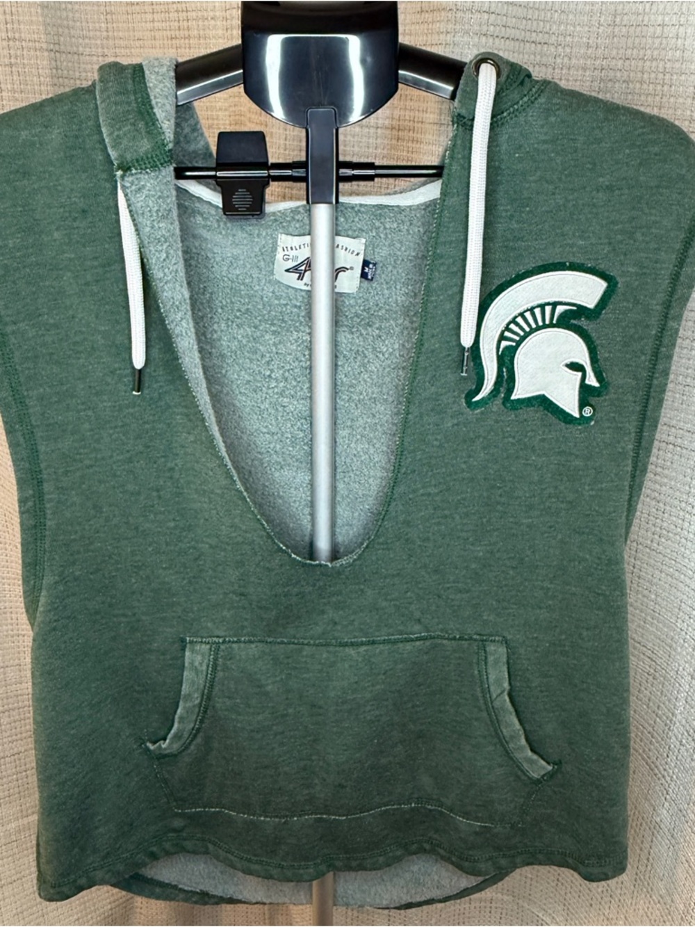 Green Spartans sweatshirt by Carl Banks
